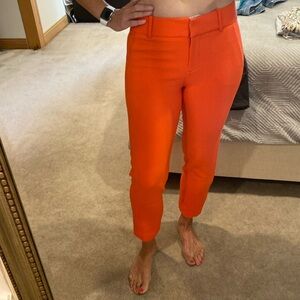 Jcrew Cameron Trousers in orange